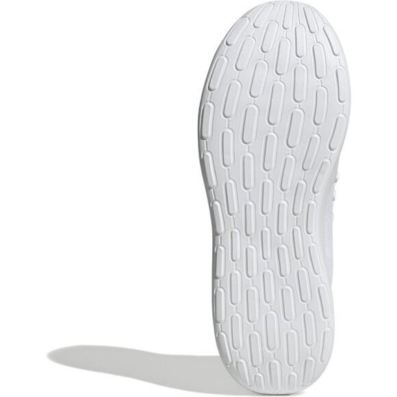 ⚡Adidas Mens White/Grey/White Imported Rubber Lite Racer Pull-On Shoes - Picture 4 of 8